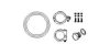 HJS 82 12 9119 Mounting Kit, catalytic converter